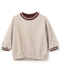 petit main / プティマイン スウェット | 衿ライントレーナー