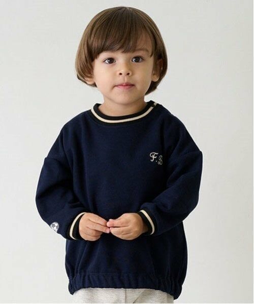 petit main / プティマイン スウェット | 衿ライントレーナー | 詳細1