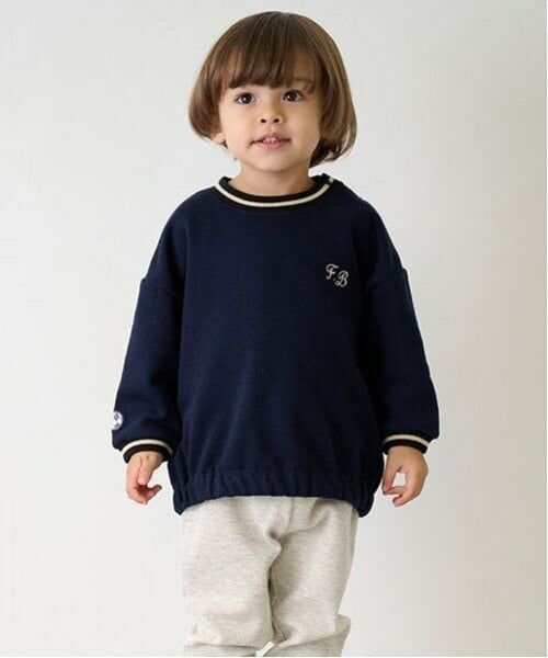 petit main / プティマイン スウェット | 衿ライントレーナー | 詳細2