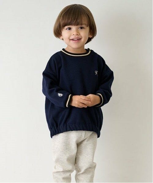 petit main / プティマイン スウェット | 衿ライントレーナー | 詳細3