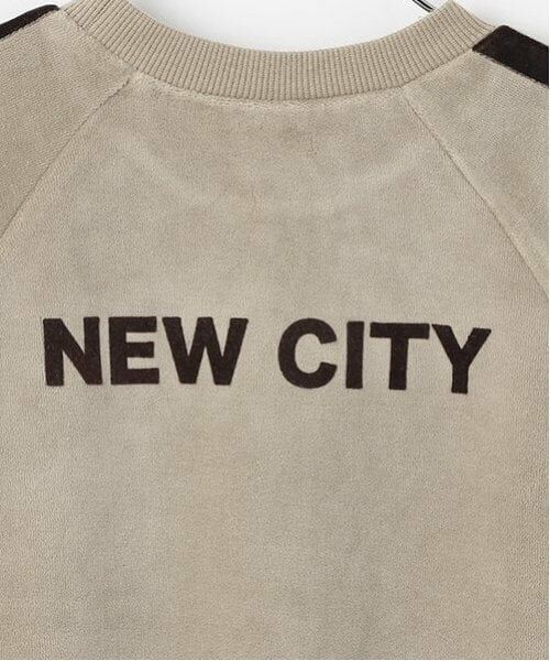 petit main / プティマイン スウェット | ベロア袖ラインプルオーバー | 詳細10