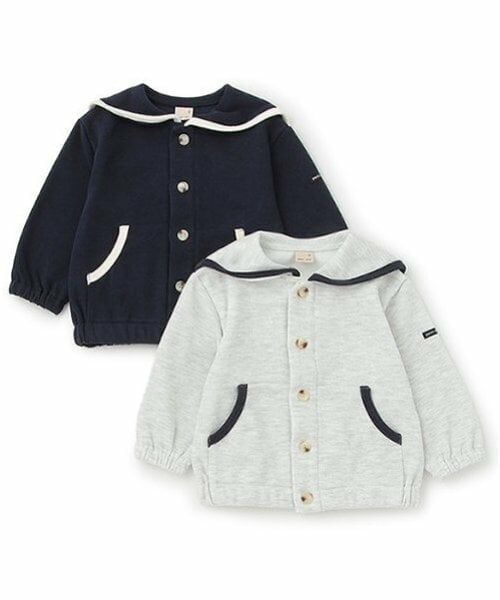 petit main / プティマイン カーディガン・ボレロ | 【リンク】セーラーカーディガン(キッズ) | 詳細7