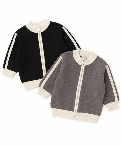 petit main / プティマイン カーディガン・ボレロ | ニットトラックジャケット | 詳細16