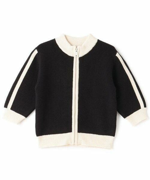 petit main / プティマイン カーディガン・ボレロ | ニットトラックジャケット | 詳細17