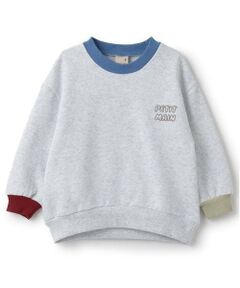 petit main / プティマイン スウェット | 【GOODPRICE】配色裏起毛トレーナー