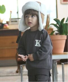 petit main / プティマイン スウェット | 【GOODPRICE】アルファベット裏起毛トレーナー