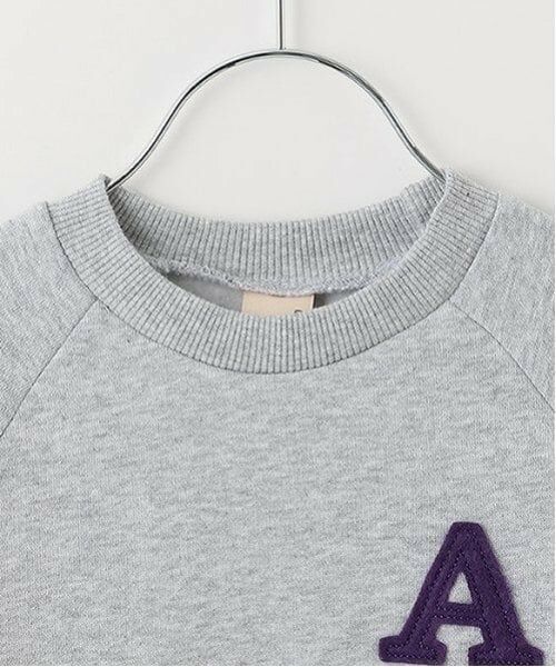 petit main / プティマイン スウェット | 【GOODPRICE】アルファベット裏起毛トレーナー | 詳細10