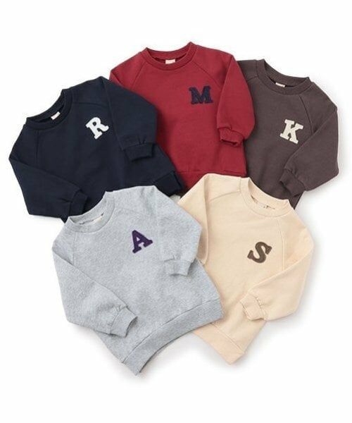 petit main / プティマイン スウェット | 【GOODPRICE】アルファベット裏起毛トレーナー | 詳細18