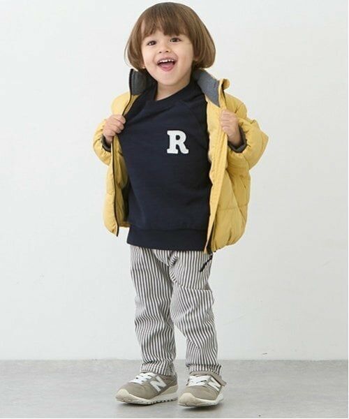 petit main / プティマイン スウェット | 【GOODPRICE】アルファベット裏起毛トレーナー | 詳細2