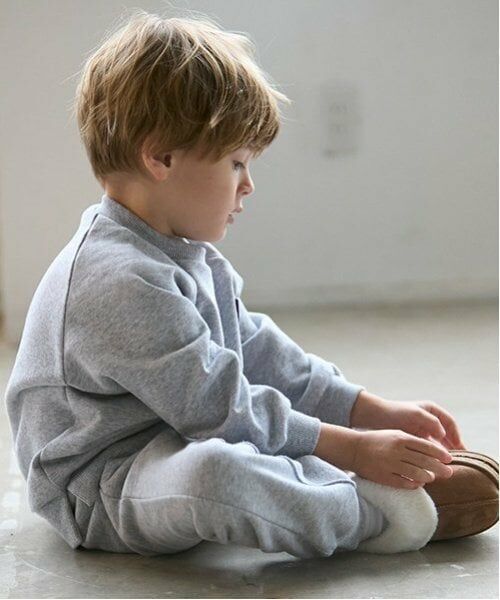 petit main / プティマイン スウェット | 【GOODPRICE】アルファベット裏起毛トレーナー | 詳細3