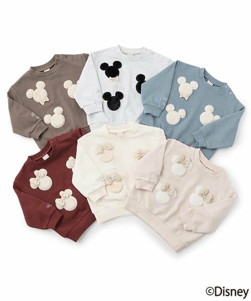 petit main / プティマイン スウェット | 【Disney】ファーモチーフトレーナー | 詳細11