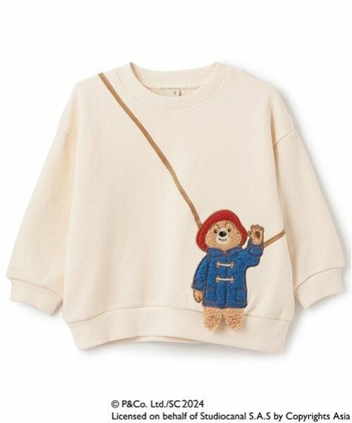 petit main / プティマイン スウェット | 【パディントン(TM)】ポシェットトレーナー（生成）