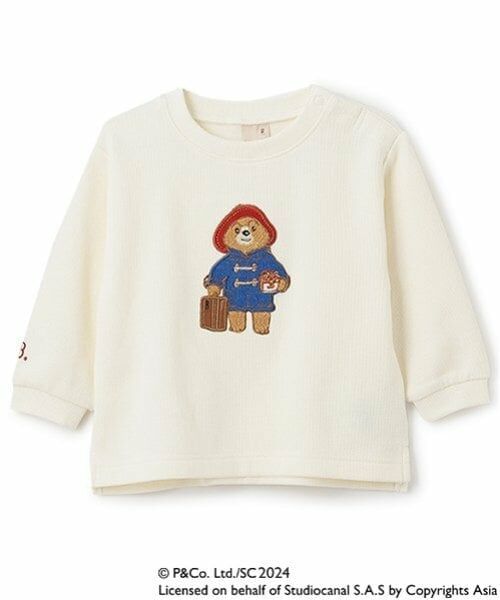 petit main / プティマイン スウェット | 【パディントン(TM)】モチーフトレーナー（オフ ホワイト）