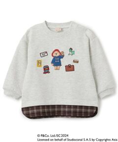 petit main / プティマイン スウェット | 【パディントン(TM)】裾布帛トレーナー