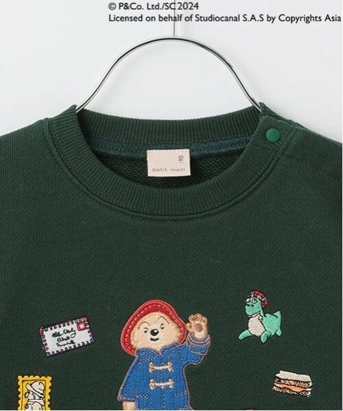 petit main / プティマイン スウェット | 【パディントン(TM)】裾布帛トレーナー | 詳細2