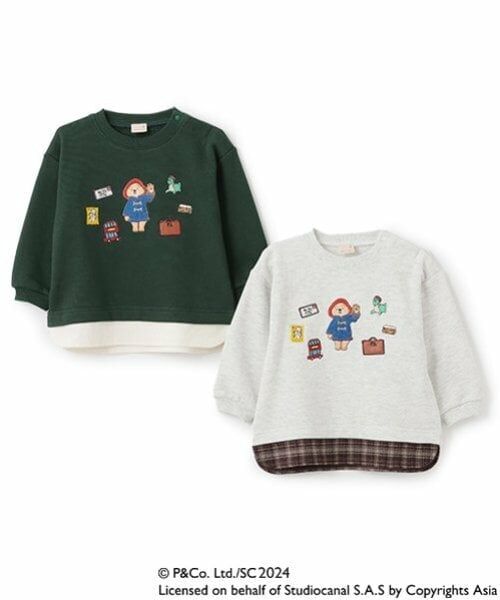 petit main / プティマイン スウェット | 【パディントン(TM)】裾布帛トレーナー | 詳細8