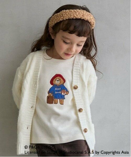 petit main / プティマイン カーディガン・ボレロ | 【パディントンTM】ニットカーディガン | 詳細1