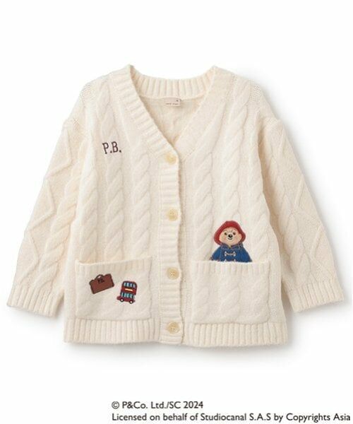petit main / プティマイン カーディガン・ボレロ | 【パディントンTM】ニットカーディガン | 詳細24
