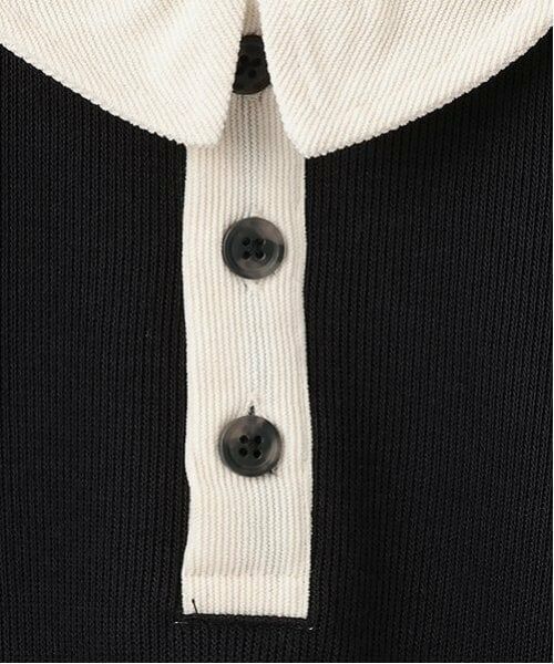 petit main / プティマイン スウェット | 衿配色トレーナー | 詳細15