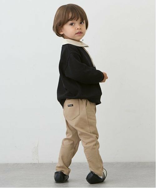 petit main / プティマイン スウェット | 衿配色トレーナー | 詳細4