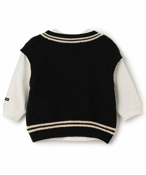 petit main / プティマイン ニット・セーター | ニットベストセットTシャツ | 詳細2