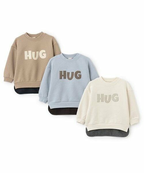 petit main / プティマイン スウェット | ロゴアップリケトレーナー | 詳細12