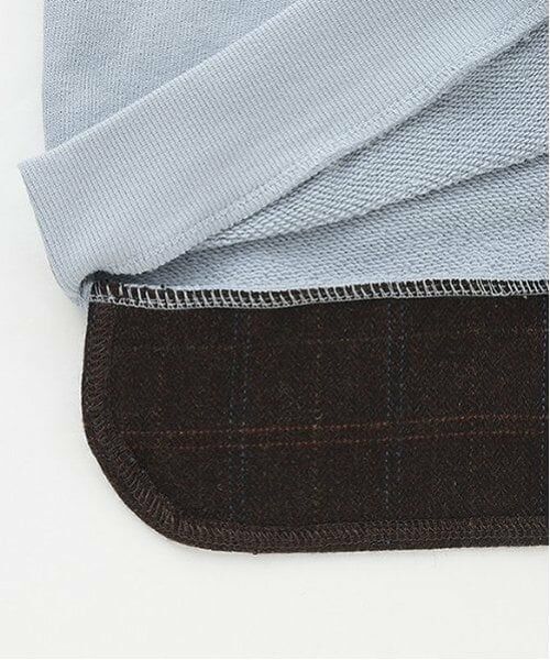 petit main / プティマイン スウェット | ロゴアップリケトレーナー | 詳細8