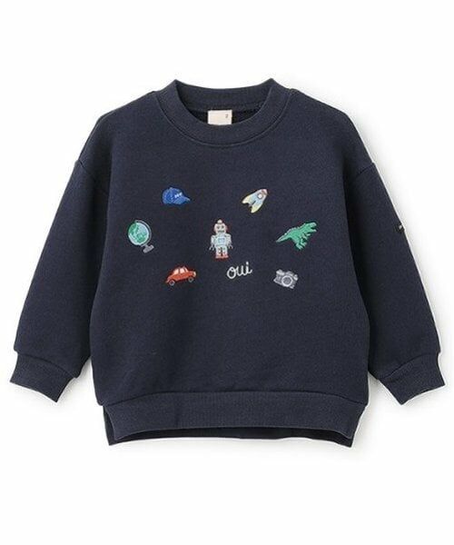 petit main / プティマイン スウェット | 刺繍TOYモチーフトレーナー | 詳細13