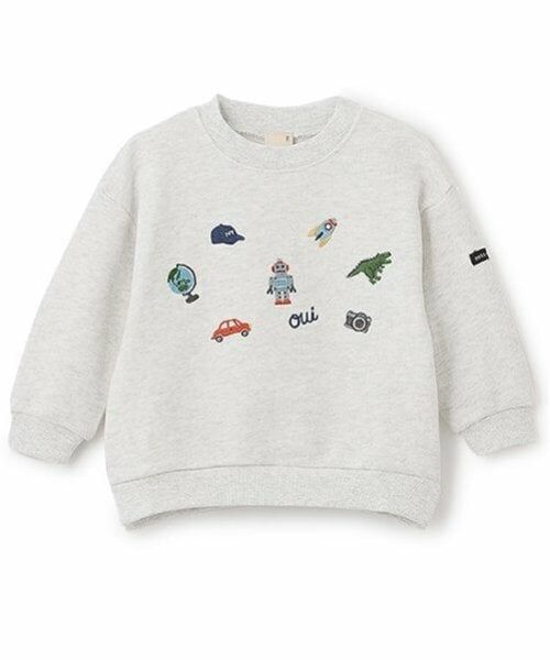 petit main / プティマイン スウェット | 刺繍TOYモチーフトレーナー | 詳細14