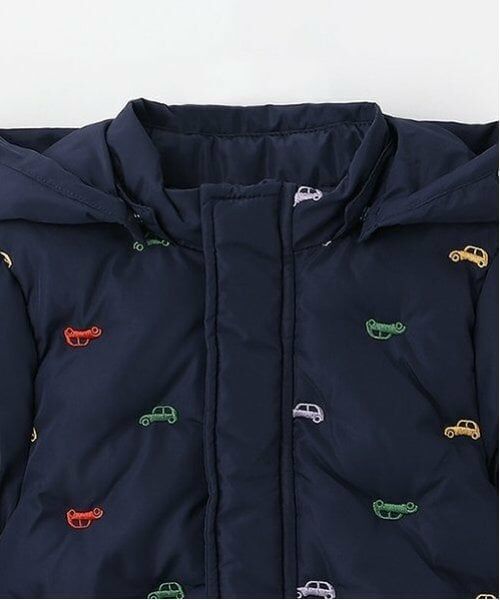 petit main / プティマイン ブルゾン | 【リンク】アソート刺しゅう中綿ジャケット(キッズ) | 詳細11