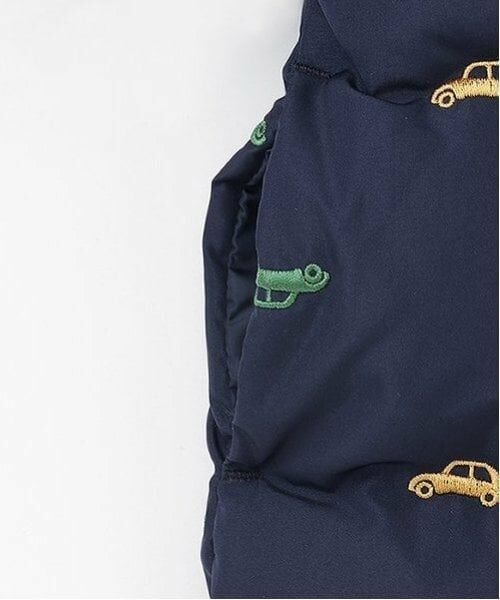 petit main / プティマイン ブルゾン | 【リンク】アソート刺しゅう中綿ジャケット(キッズ) | 詳細12