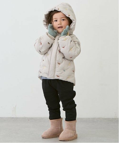 petit main / プティマイン ブルゾン | 【リンク】アソート刺しゅう中綿ジャケット(キッズ) | 詳細5