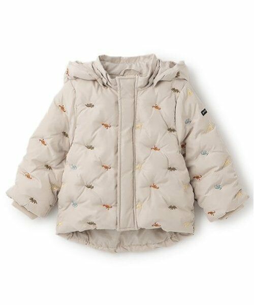 petit main / プティマイン ブルゾン | 【リンク】アソート刺しゅう中綿ジャケット(キッズ) | 詳細7