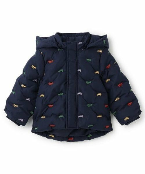 petit main / プティマイン ブルゾン | 【リンク】アソート刺しゅう中綿ジャケット(キッズ) | 詳細8