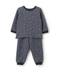 petit main / プティマイン ルームウェア | キラキラ星柄キルトパジャマ