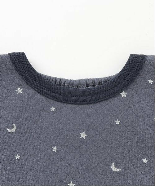 petit main / プティマイン ルームウェア | キラキラ星柄キルトパジャマ | 詳細4
