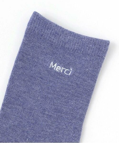 petit main / プティマイン ソックス | Merciクルーソックス2P | 詳細1