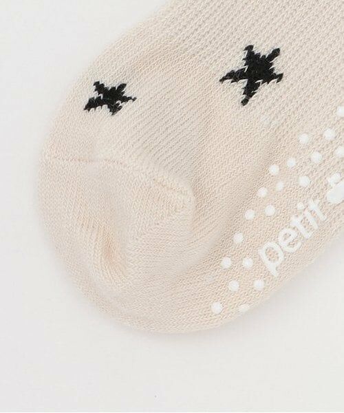petit main / プティマイン ソックス | くま&星クルーソックス2P | 詳細4