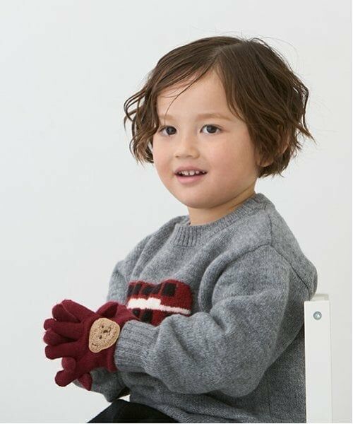 petit main / プティマイン 手袋 | アップリケ手袋 | 詳細2