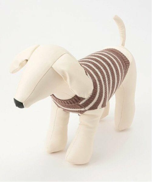 petit main / プティマイン ペットグッズ | 【リンク】【DOG】ボーダーニットタンク | 詳細12