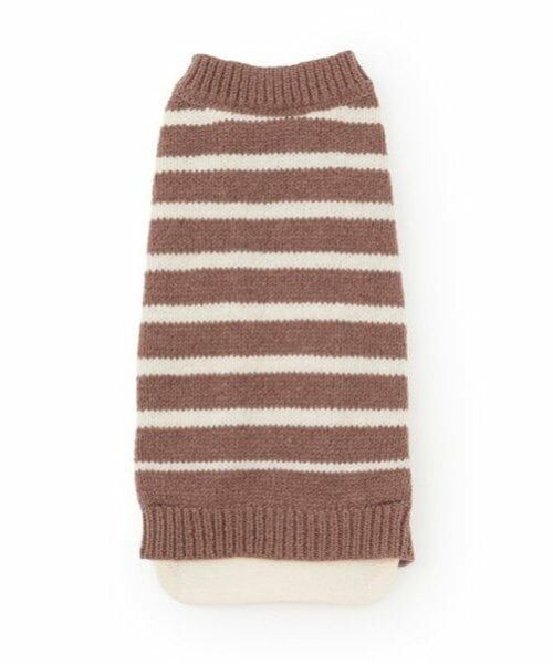 petit main / プティマイン ペットグッズ | 【リンク】【DOG】ボーダーニットタンク | 詳細7