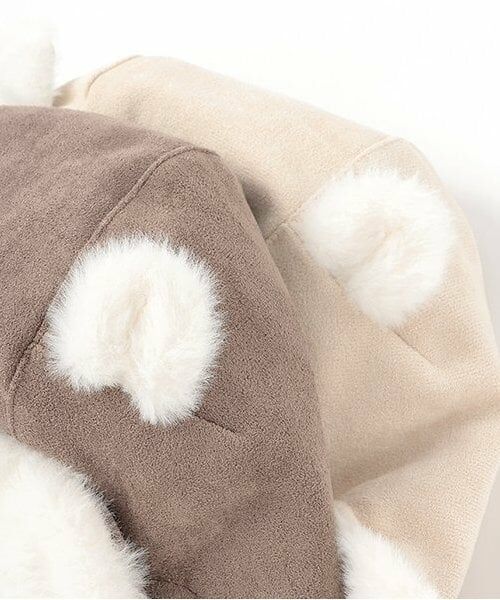 petit main / プティマイン ベビー・キッズグッズ | アニマルフライトキャップ | 詳細2