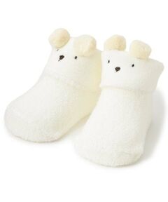 petit main / プティマイン ベビー・キッズウエア | アニマルパイルカップソックス