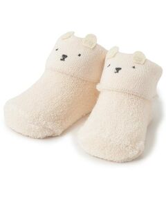 petit main / プティマイン ベビー・キッズウエア | アニマルパイルカップソックス