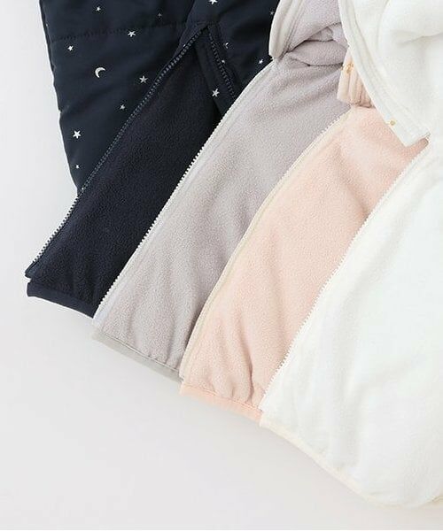 petit main / プティマイン ベビー・キッズウエア | 総柄2WAYジャンプスーツ | 詳細10