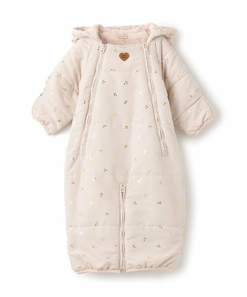 petit main / プティマイン ベビー・キッズウエア | 総柄2WAYジャンプスーツ | 詳細2