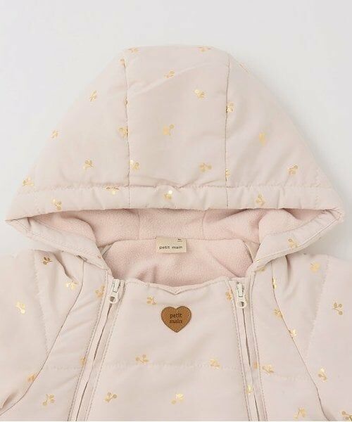 petit main / プティマイン ベビー・キッズウエア | 総柄2WAYジャンプスーツ | 詳細3