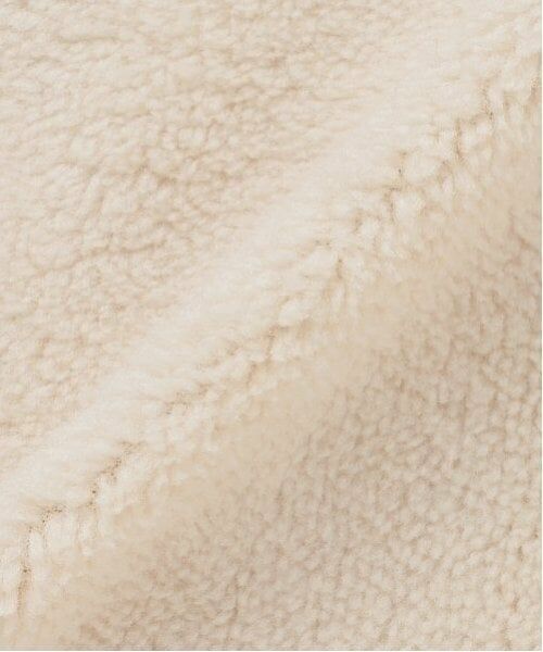 petit main / プティマイン ロンパース | 配色ボアジャンプスーツ | 詳細11