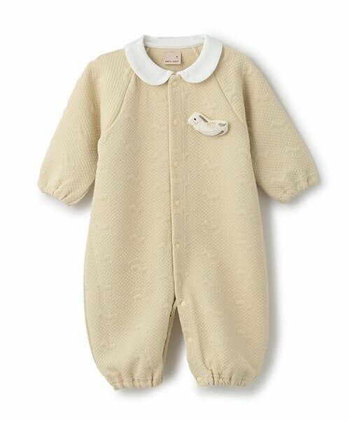 petit main / プティマイン ロンパース | ジャガード2WAYオール | 詳細2