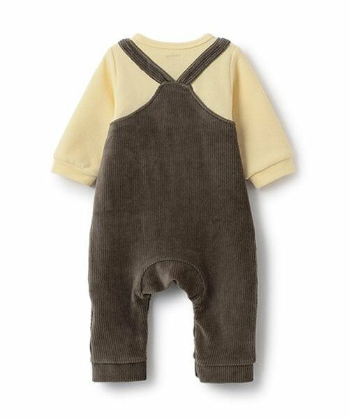 petit main / プティマイン ロンパース | 【リンク】サロペ風カバーオール | 詳細1